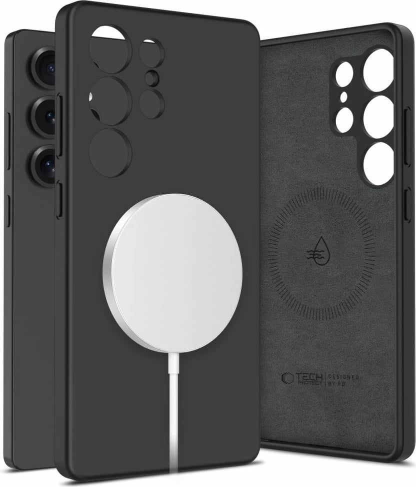 Mbështjellës Tech-Protect Liquid Silicone MagSafe për Samsung Galaxy S25 Ultra, Vjollcë