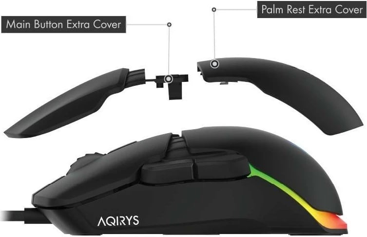 Maus AQIRYS LYNX, RGB, i zi Maus AQIRYS LYNX, RGB, i zi