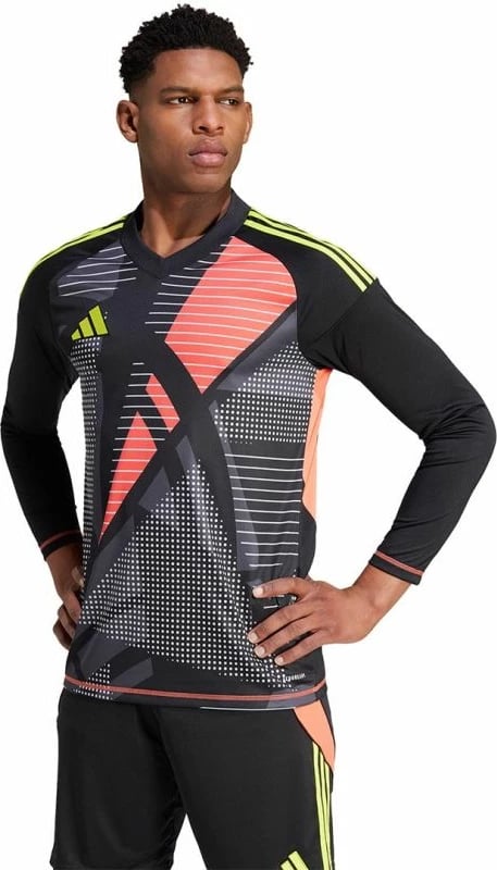 Fanellë portieri për meshkuj adidas Tiro 24, e zezë