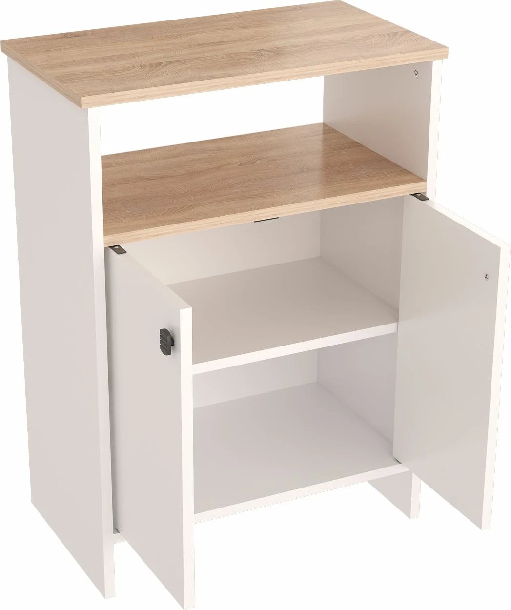 Dollap multifunksional Hanah Home, ngjyrë sonomo-bardhë