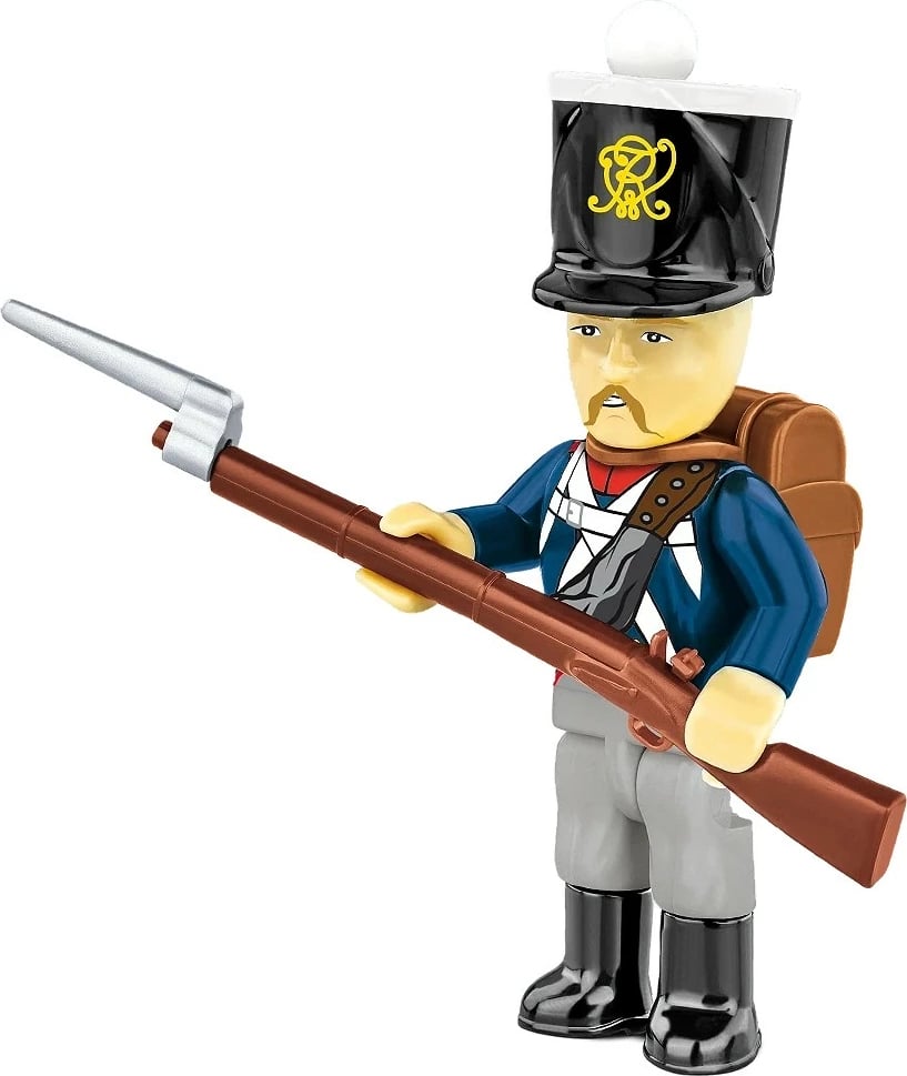 Set blloqe ndërtimi, Cobi, Prussian Soldiers COBI-20094, 39 pjesë, 3 figura, seria Napoleonic Wars