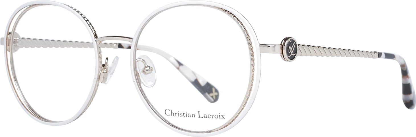 Korniza optike për femra Christian Lacroix, e bardhë