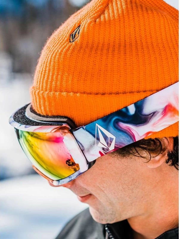 Syze për snowboard Volcom, për meshkuj dhe femra, ngjyrë krom rozë