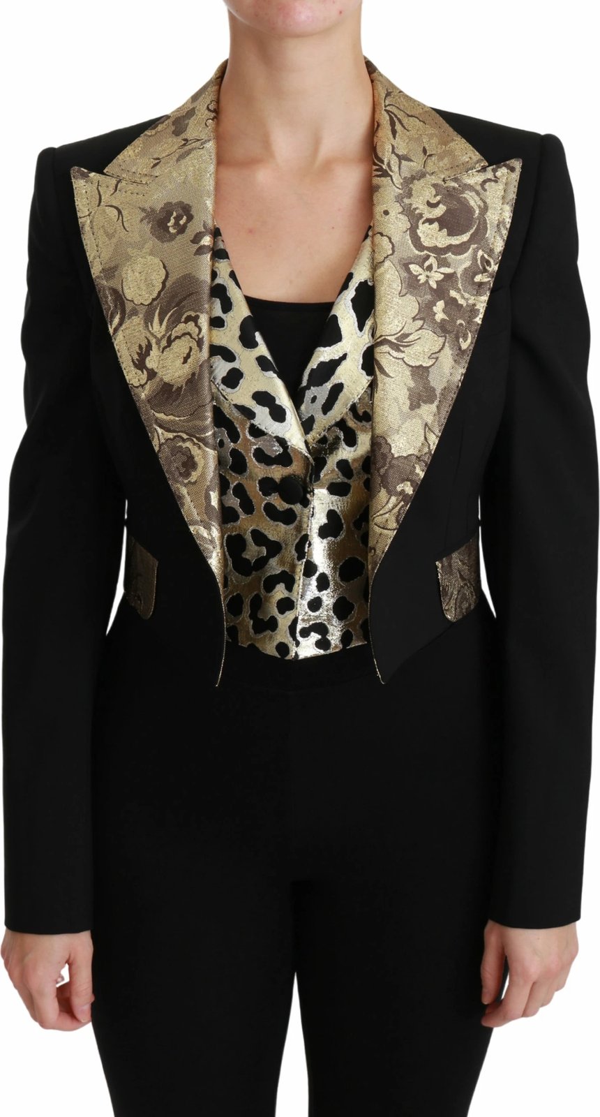 Sako për femra Dolce & Gabbana, e zezë 