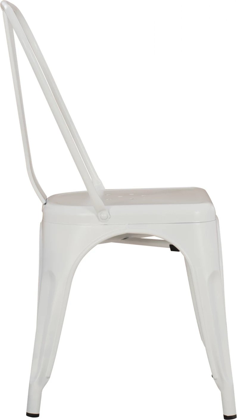 Karrige metalike MELITA FH8641.21 ngjyrë e bardhë matte 43x50x82cm