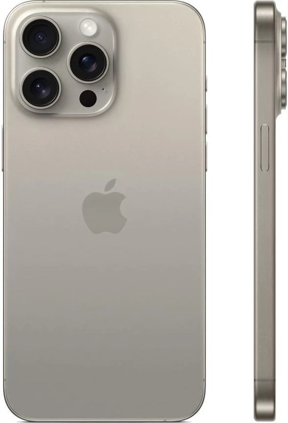 Celular Apple iPhone 15 Pro Max, 6.7",256GB, Tytan Naturalny