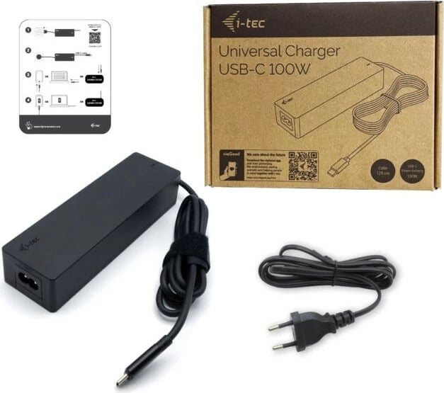 Karikues universal I-Tec USB-C PD 3.0, 100W, i zi