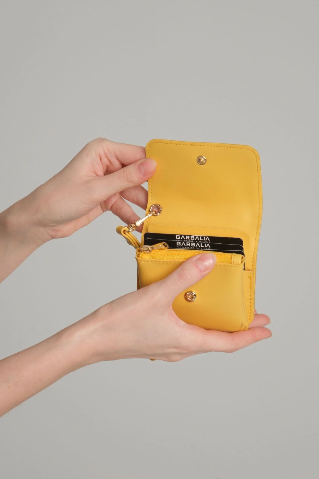 Portofol për gra Zoozie Bags, Mini Best, ngjyrë e verdhë