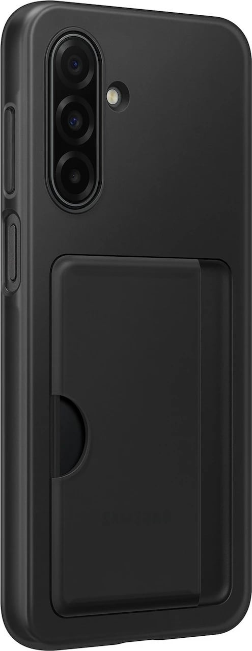 Mbështjellës Samsung Galaxy A17 me hapësirë për kartela, i zi
