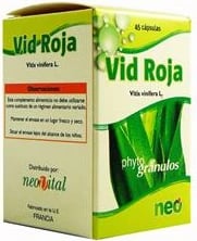 Suplement ushqimor NEO Fitogranulos Vid Roja unisex 45 kapsula