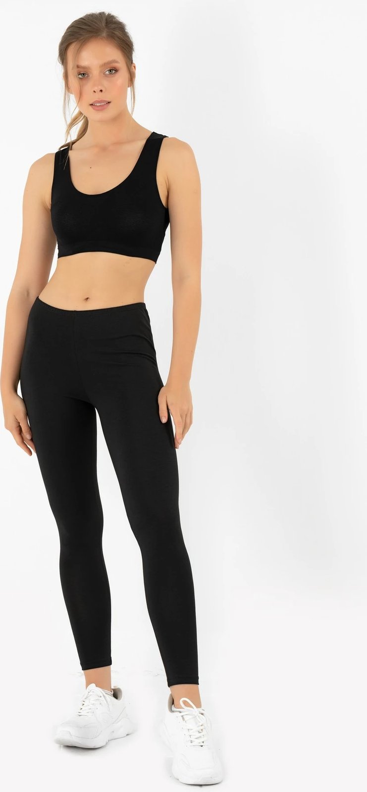 Leggins të zinj Jumeon, 237-001300