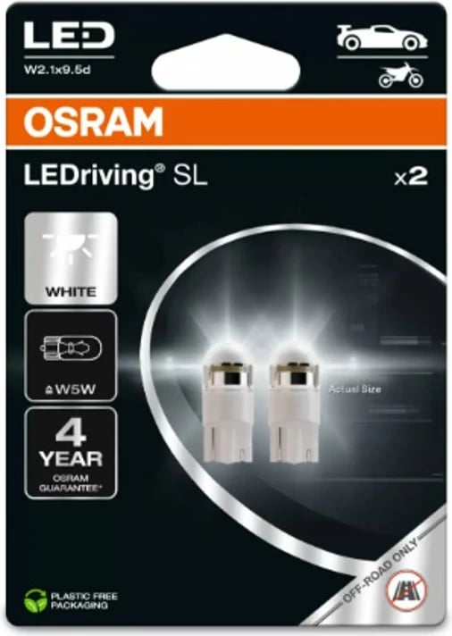 Lampa Led 12v 5w 6000k W2.1x9.5d