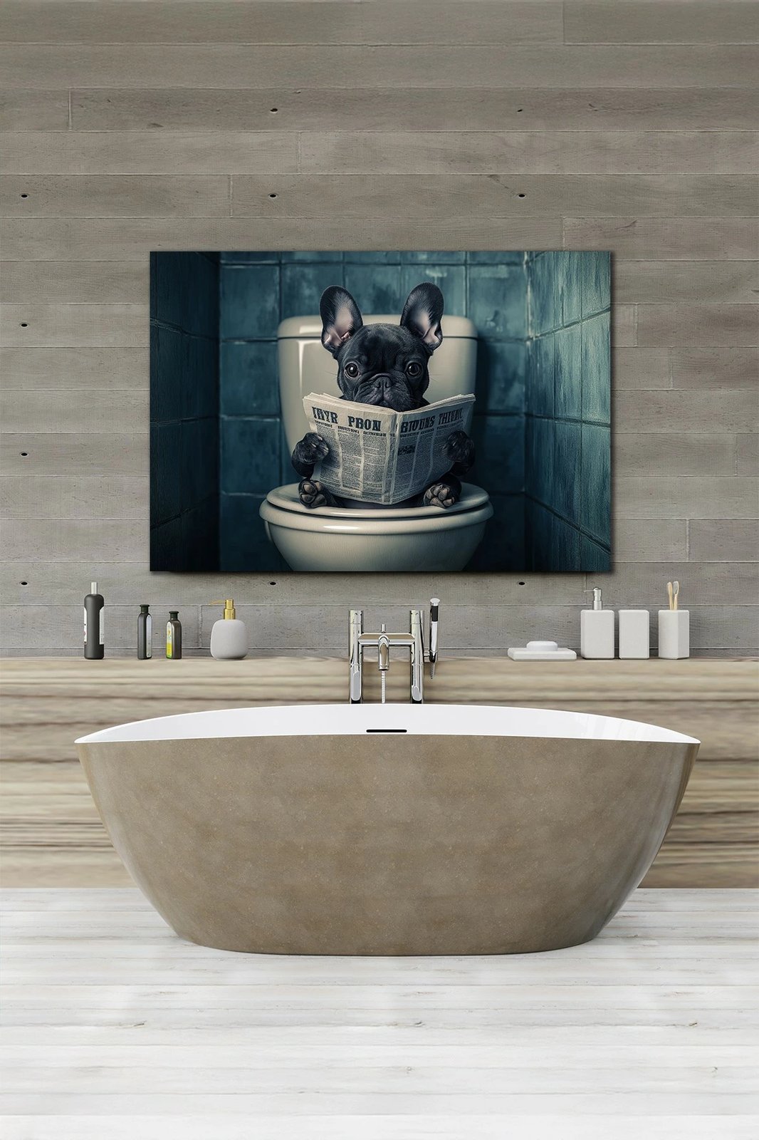 Pikturë dekorative në kanavacë, shumëngjyrëshe, Wallity, Ersyaıhyvn40, 40x60cm