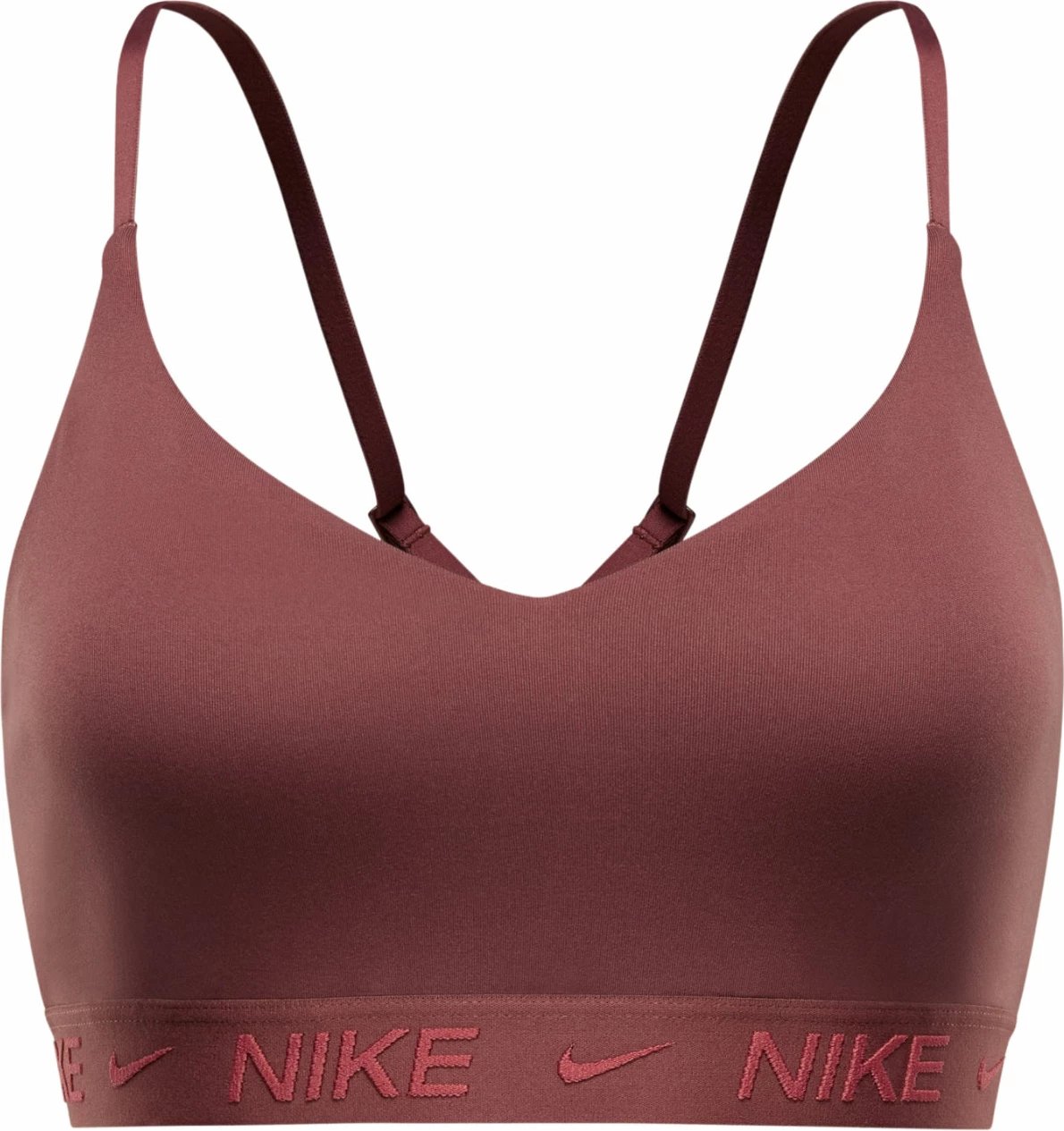 Bra sportive Nike për femra, kafe