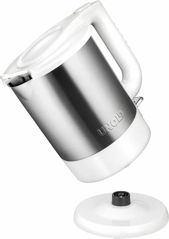 Ibrik elektrik UNOLD 18010, 1.5L, 2200W, bardhë