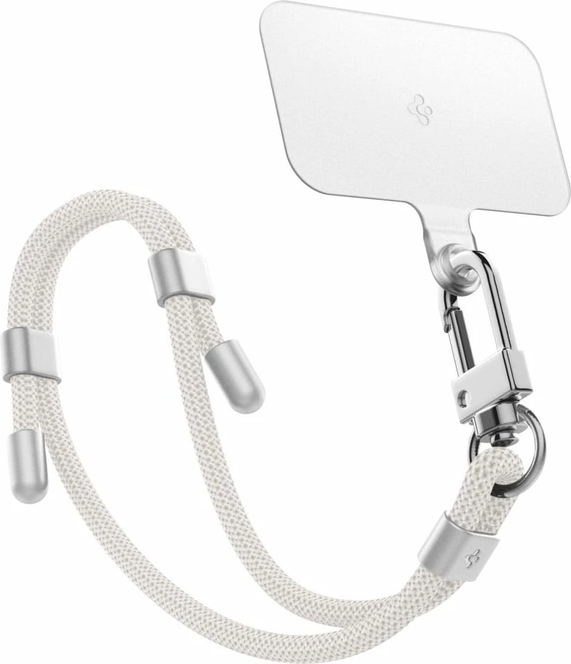 Set litarë universal Spigen me varëse dhe ConTag, i bardhë