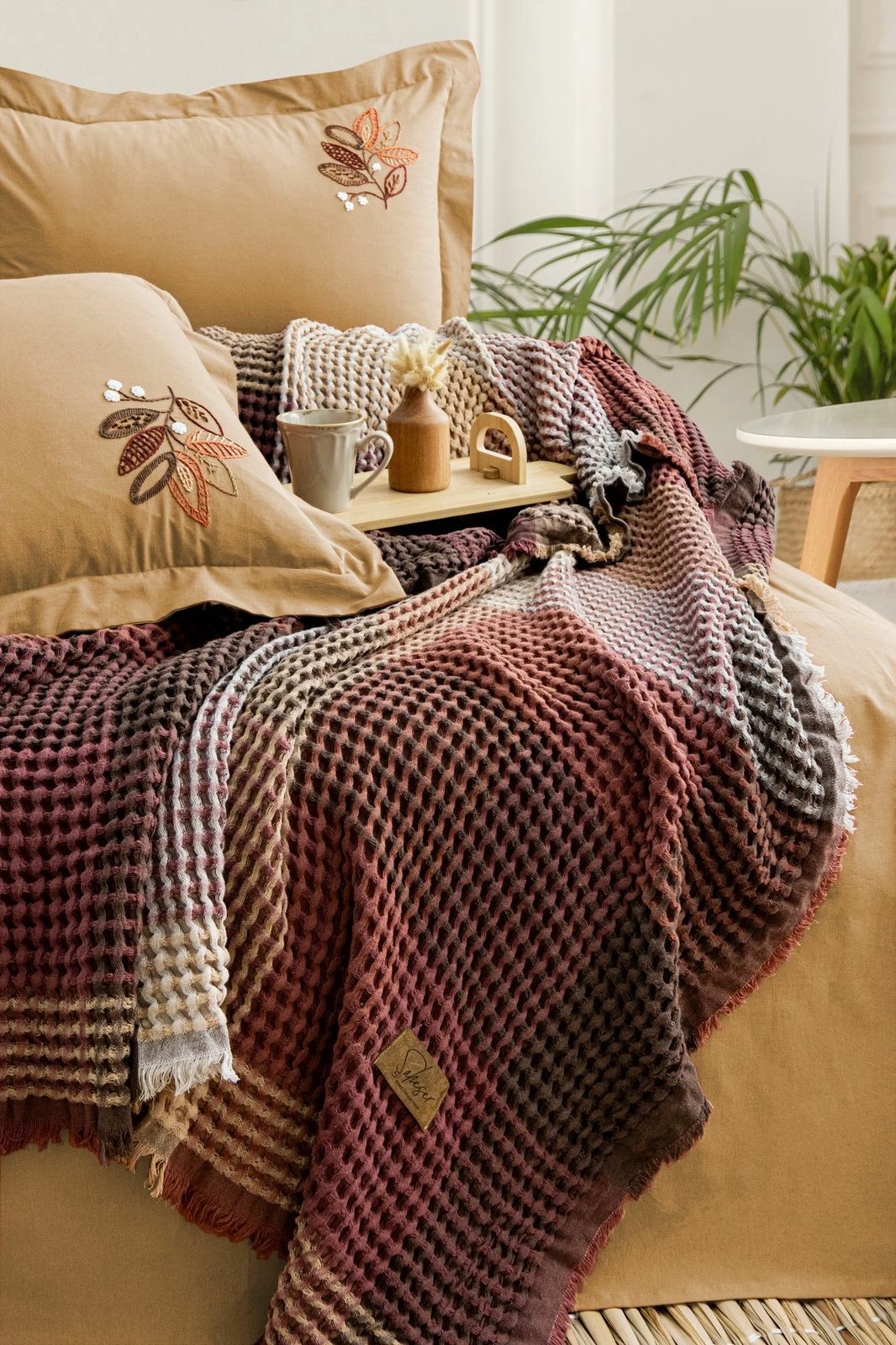 Set piké dopio Floransa, ngjyrë mustard