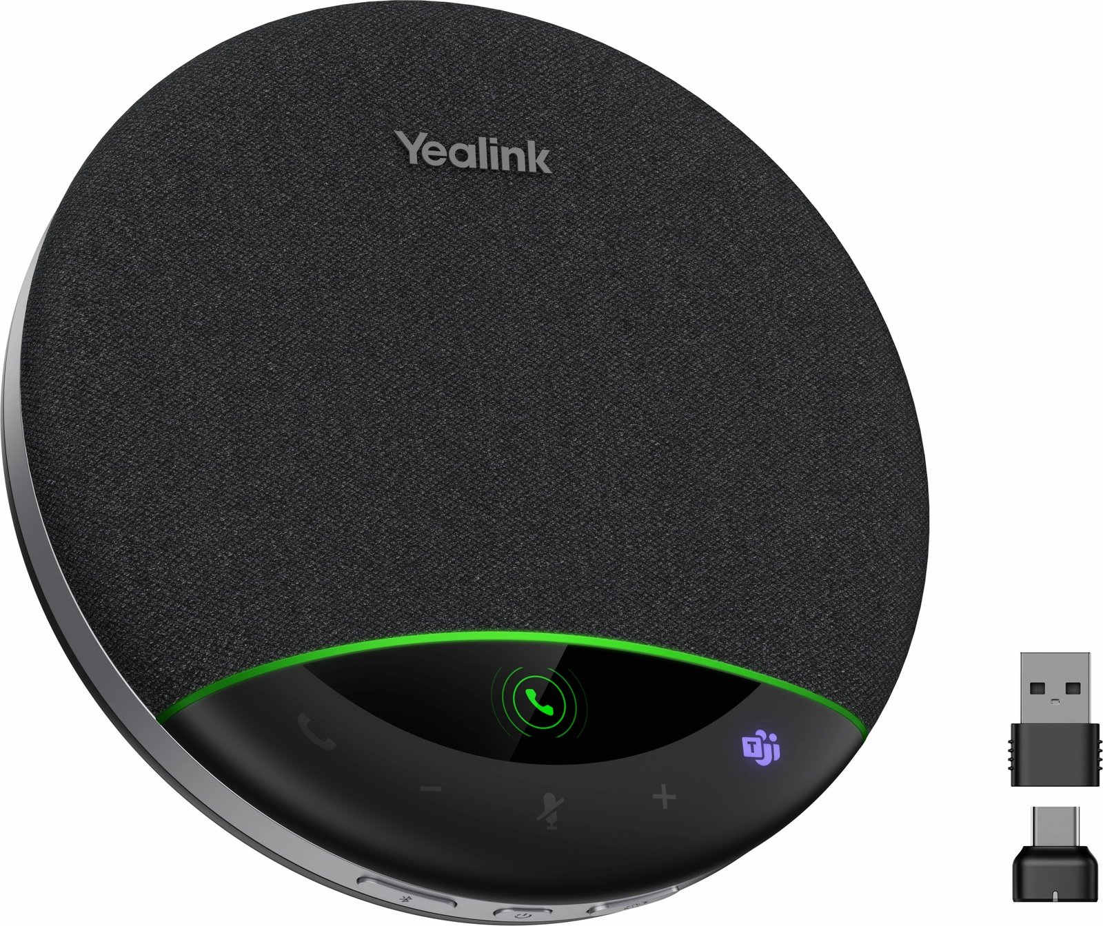 Altoparlant konferencash Yealink SP96 me dongle USB-C/A, i zi