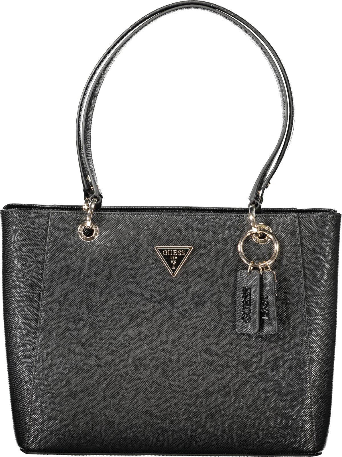 Çantë GUESS JEANS NOELLE II BAG femra, e zezë