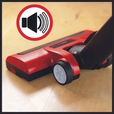 Fshesë me korrent 2-në-1 Einhell TE-SV 18 Li-Solo, pa qese, me bateri, e zezë/e kuqe Fshesë me korrent 2-në-1 Einhell TE-SV 18 Li-Solo, pa qese, me bateri, e zezë/e kuqe