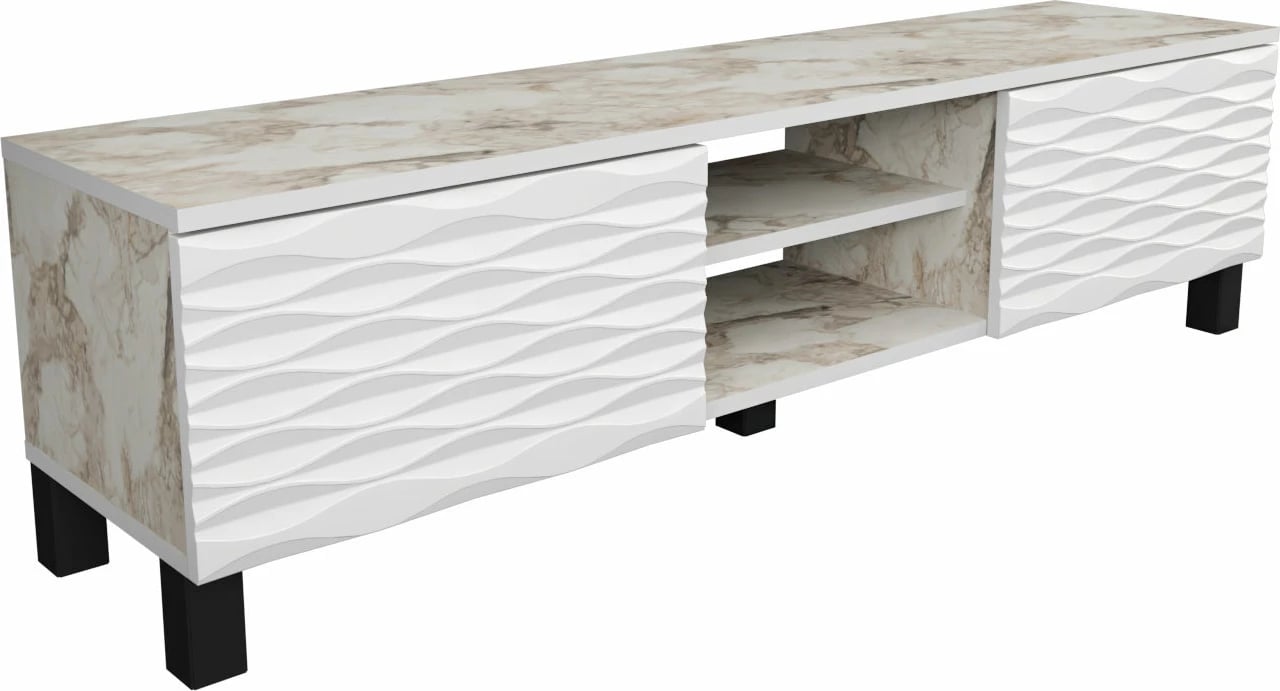 Komodë TV Skye Decor, Lukas - Ephesus, ngjyrë e bardhë