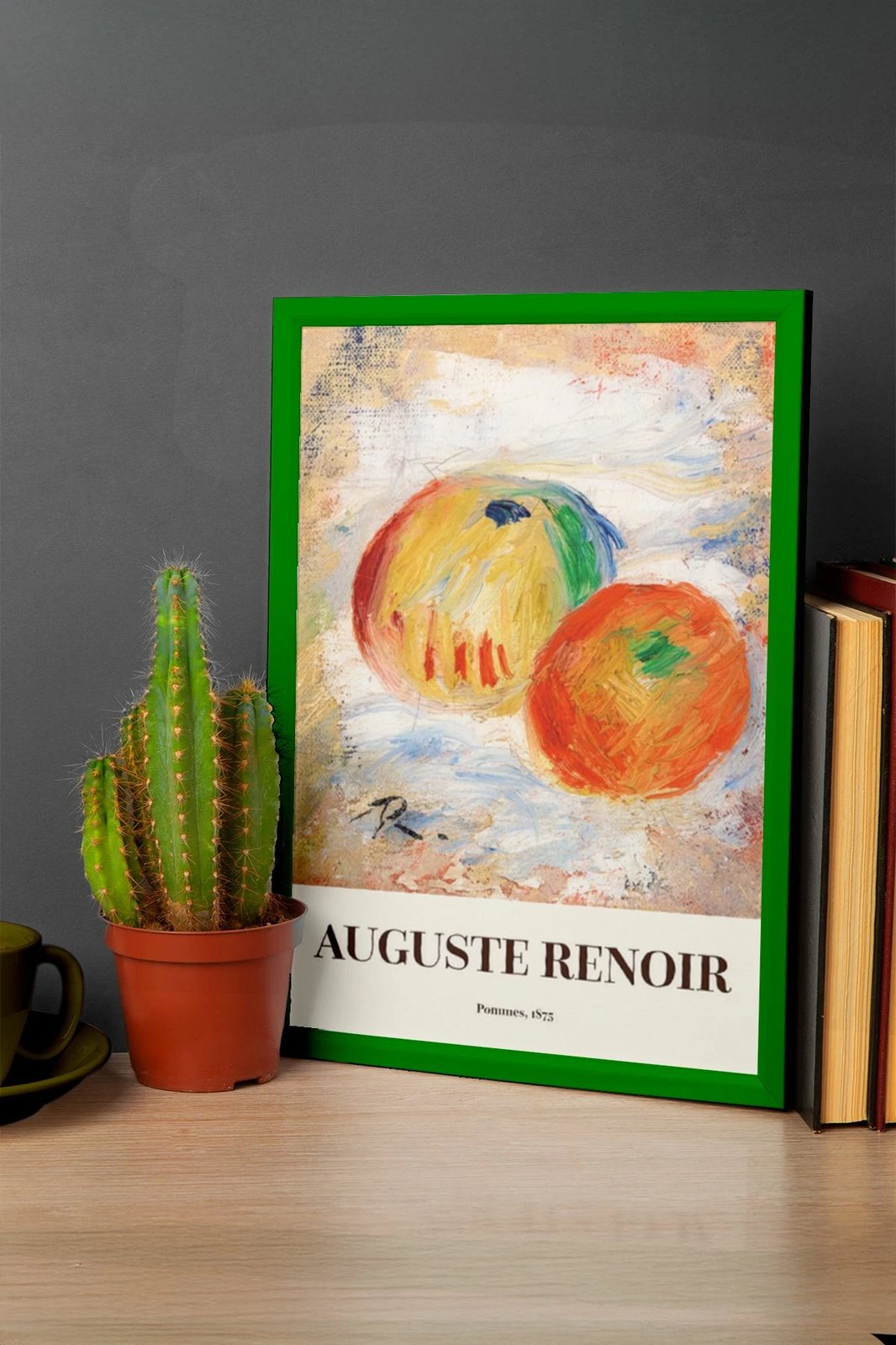 Pikturë dekorative me kornizë, MDF, Wallity, Artrnkdata59, shumëngjyrëshe, 33x48cm