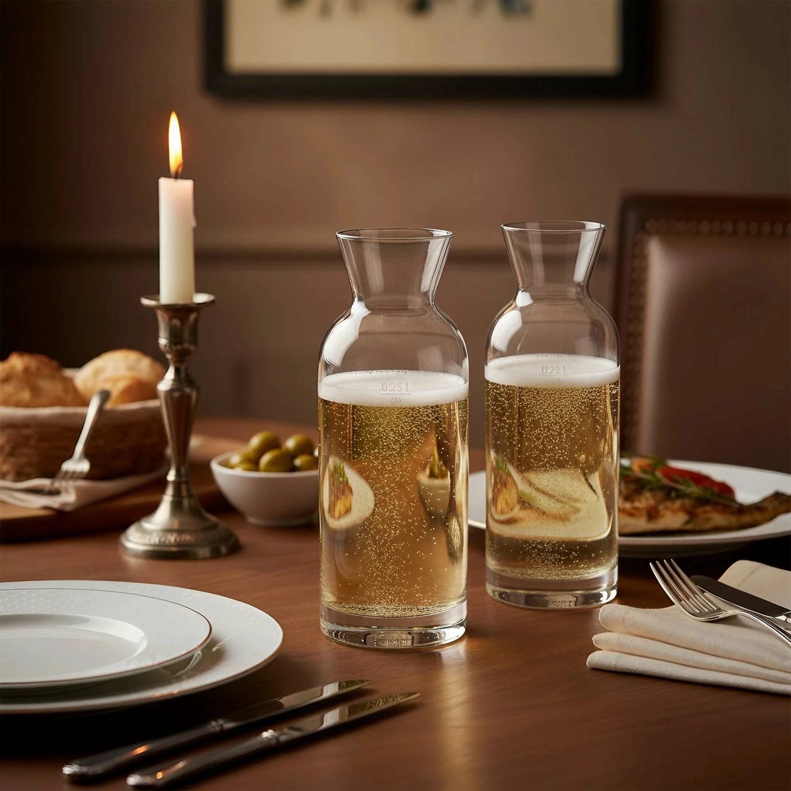 Set shishe qelqi (3 copë), Hermia Concept, PB-43804