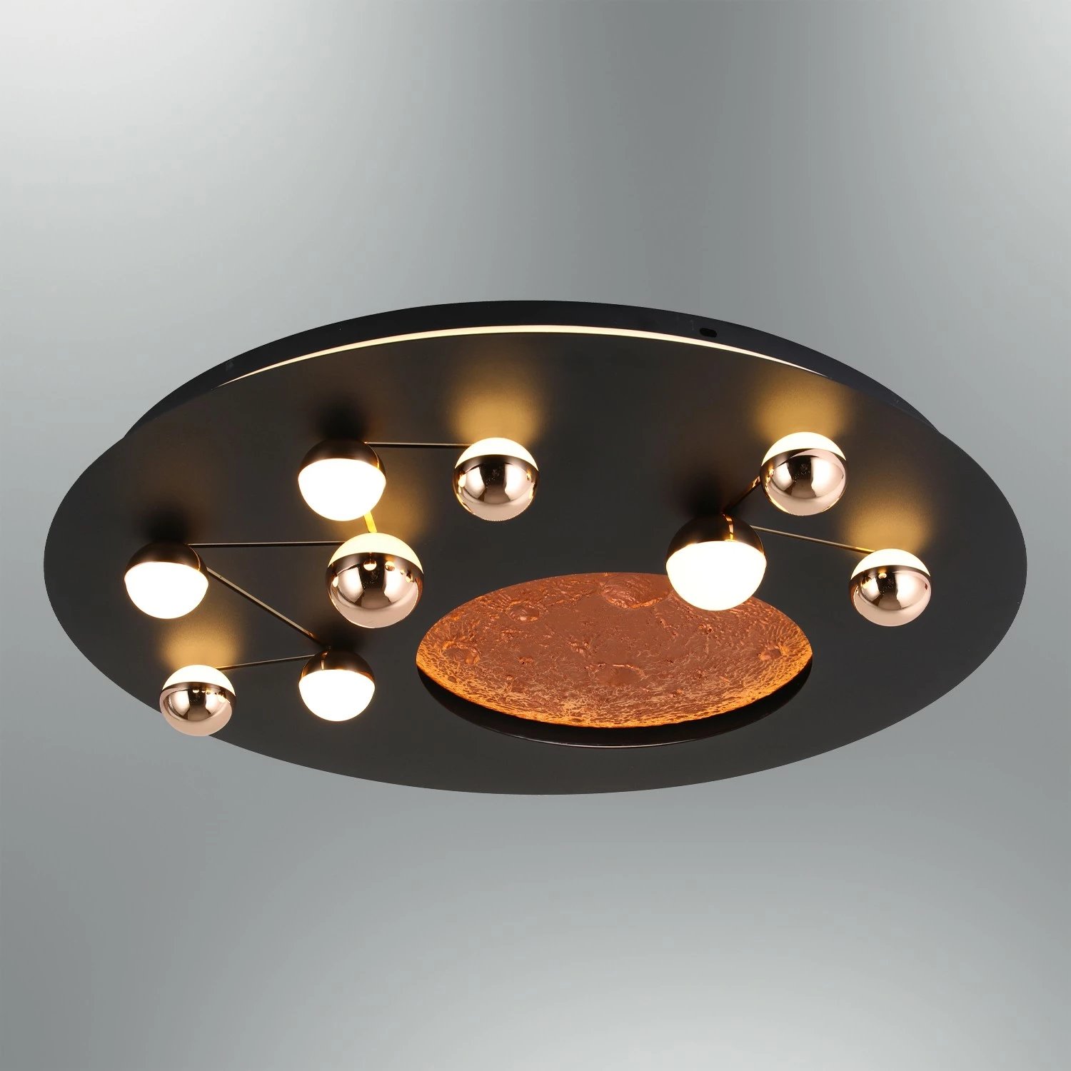 Llambë varëse moderne Opviq, 5719-2-19, ngjyrë e zezë