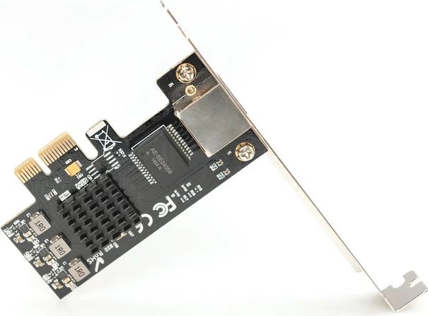 Kartë rrjeti Digitus DN-10135, PCI Express, 2.5 Gigabit LAN, 1x RJ45 Kartë rrjeti Digitus DN-10135, PCI Express, 2.5 Gigabit LAN, 1x RJ45