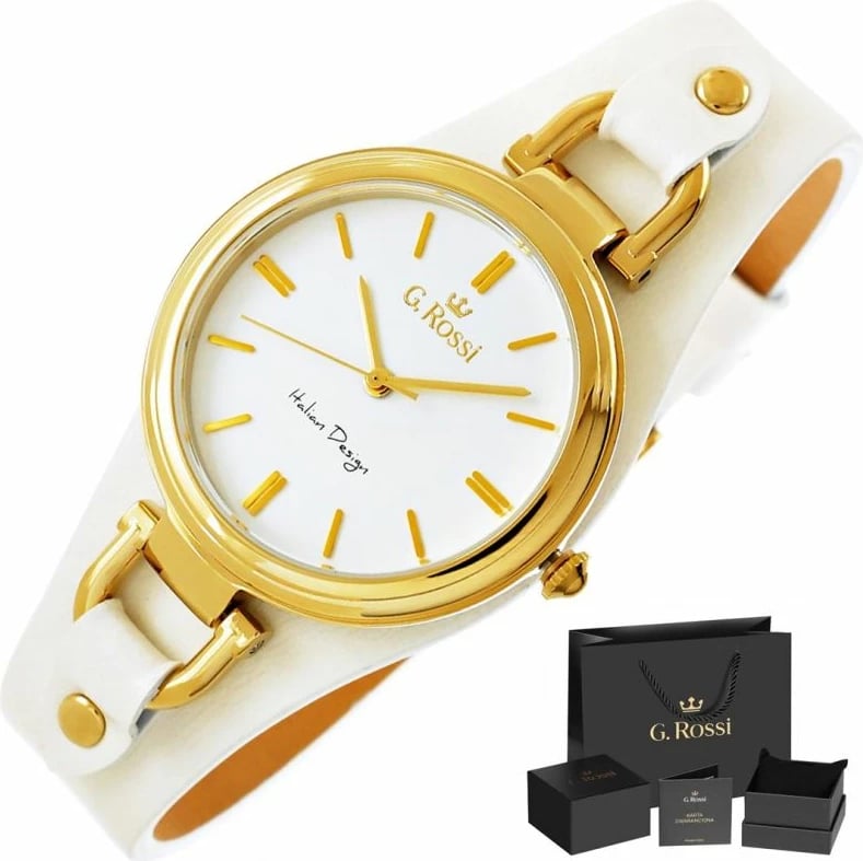 Orë dore për femra G.Rossi, të bardhë dhe të artë