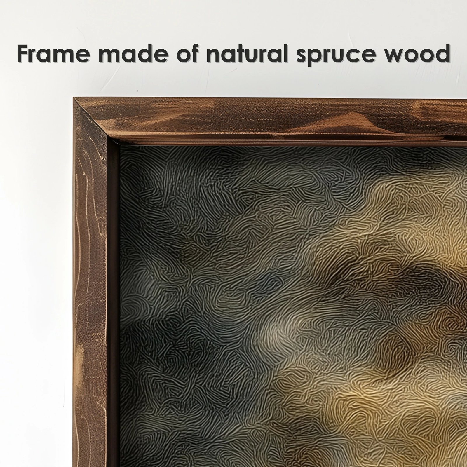 Pikturë dekorative me kornizë, MDF, Wallity, EMR062, shumëngjyrëshe