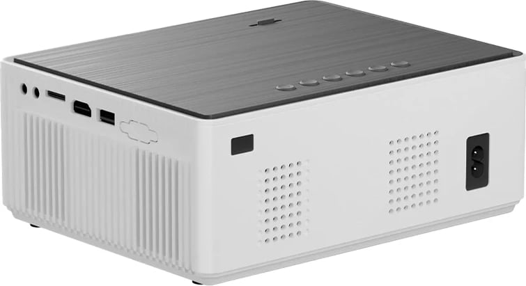 projektor BlitzWolf BW-V8 4K dekodim, Full HD 1080p, Android 11, Wi‑Fi 2.4G/5G, Bluetooth, i bardhë