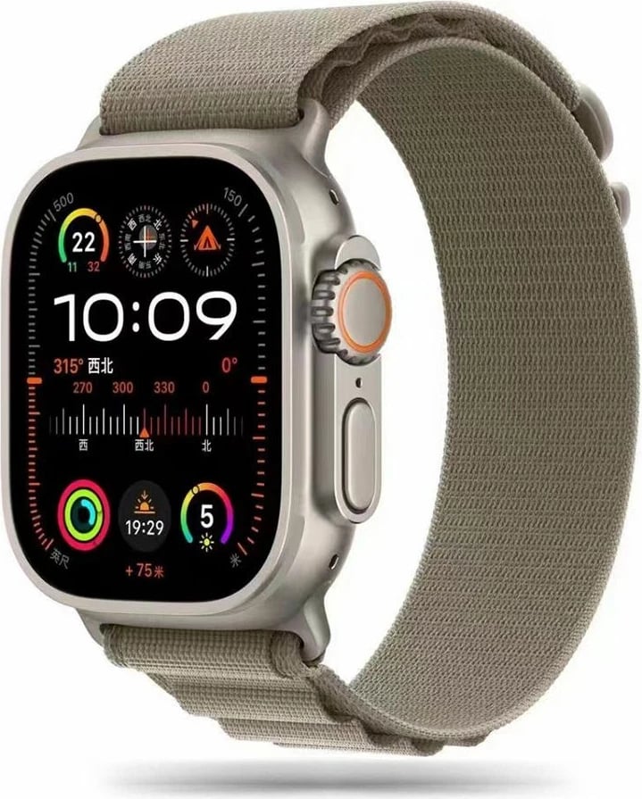 Rrip najloni për Apple Watch Tech-Protect Nylon Pro Strap, Titanium Olive
