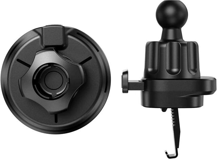Mbështjellës magnetik me karikim wireless Joyroom JR-ZS412 për makinë, i zi