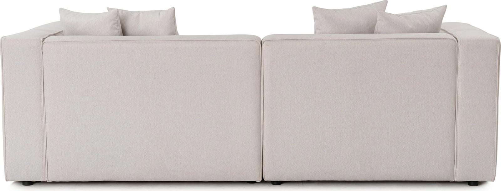 Këndore Mora XL, kënd i majtë, ngjyrë ecru