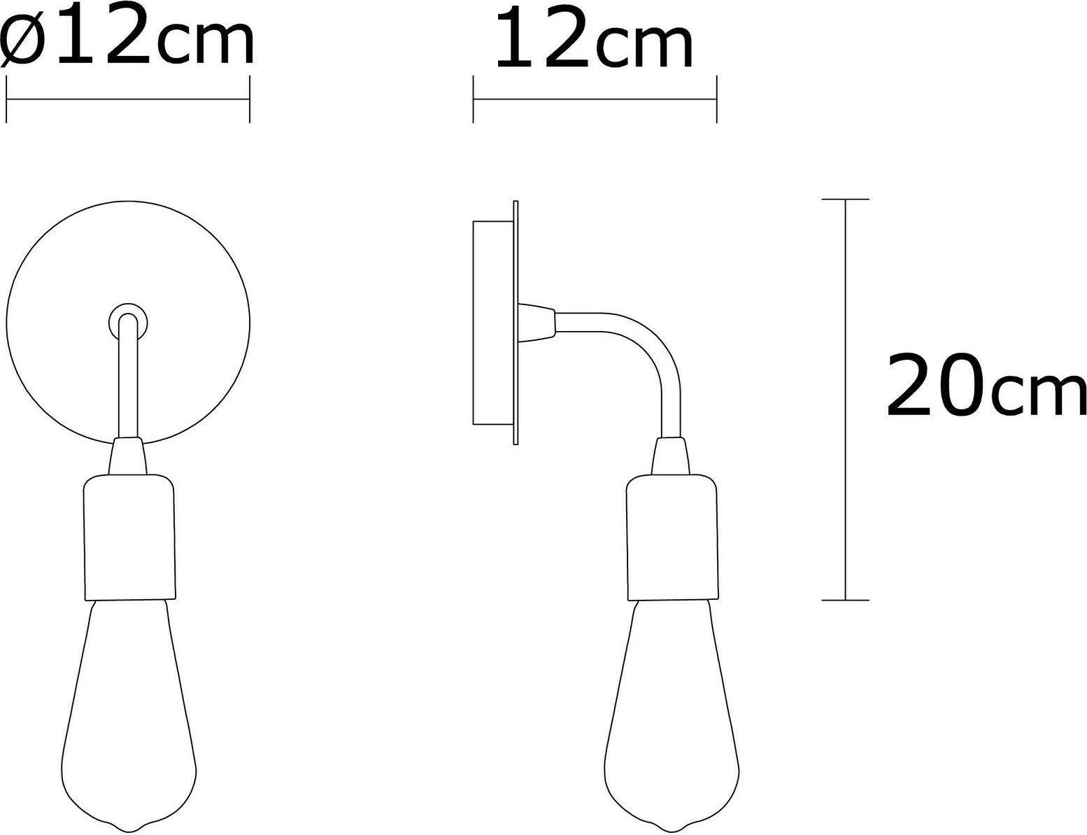 Llambë muri Opviq, Harput - N-1325, ngjyrë ari Llambë muri Opviq, Harput - N-1325, ngjyrë ari