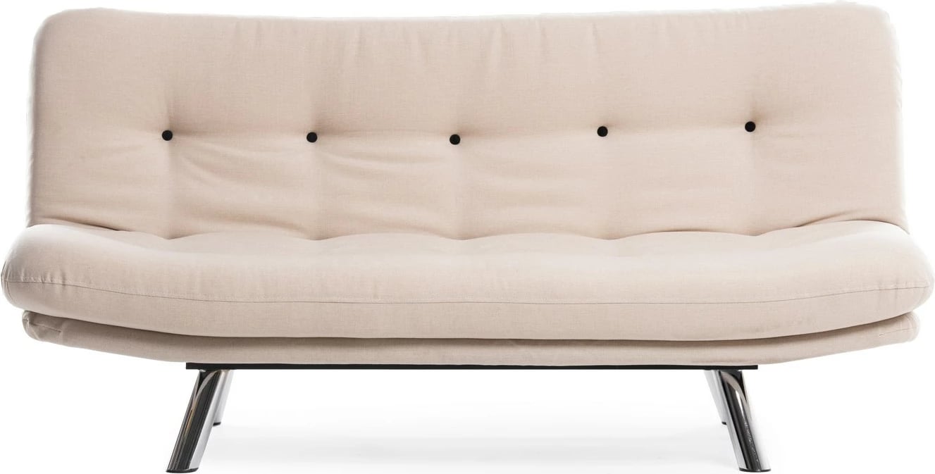 Krevat-sofë 3 vende, Atelier del Sofa, Misa Small Sofabed v3, krem