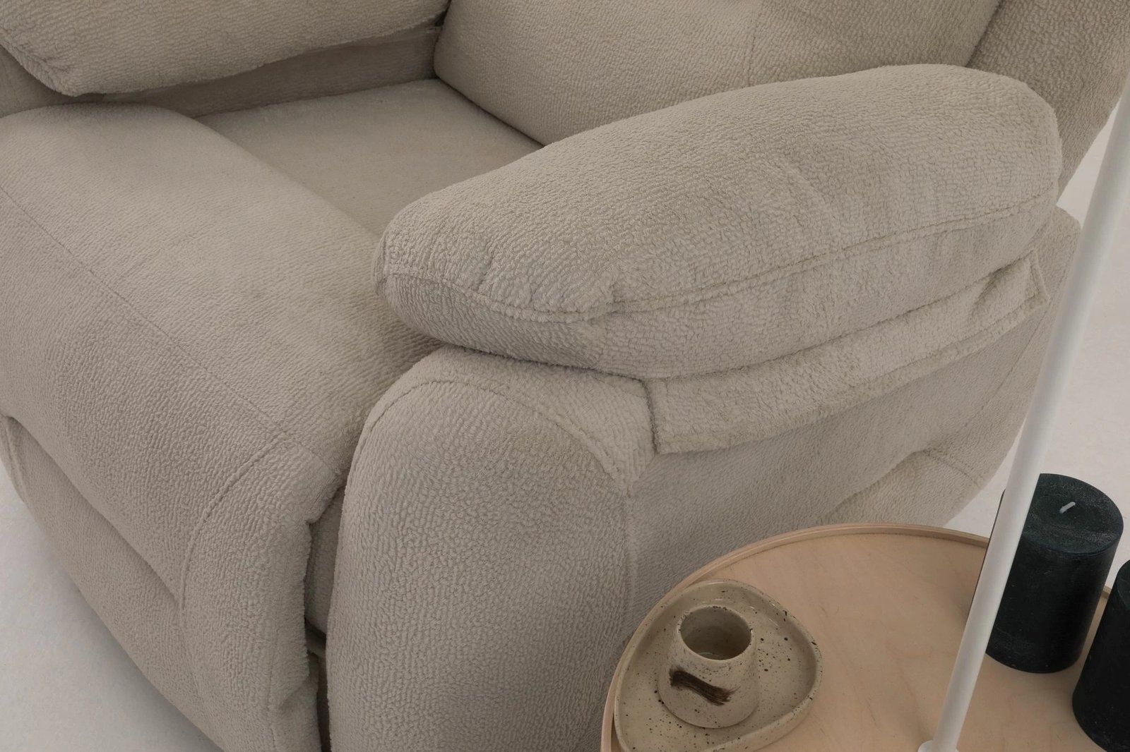 Karrige relaksuese elektrike Comfort, krem, Atelier del Sofa