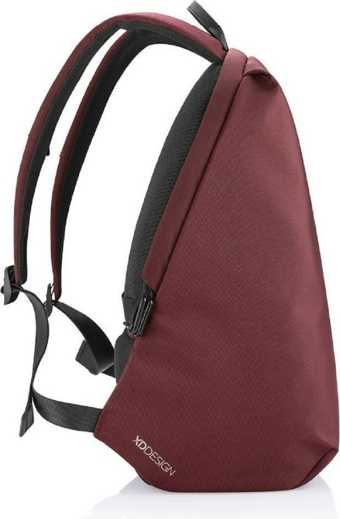 Çantë shpine XD DESIGN BOBBY SOFT, 13-16L, për laptop 15.6", e kuqe