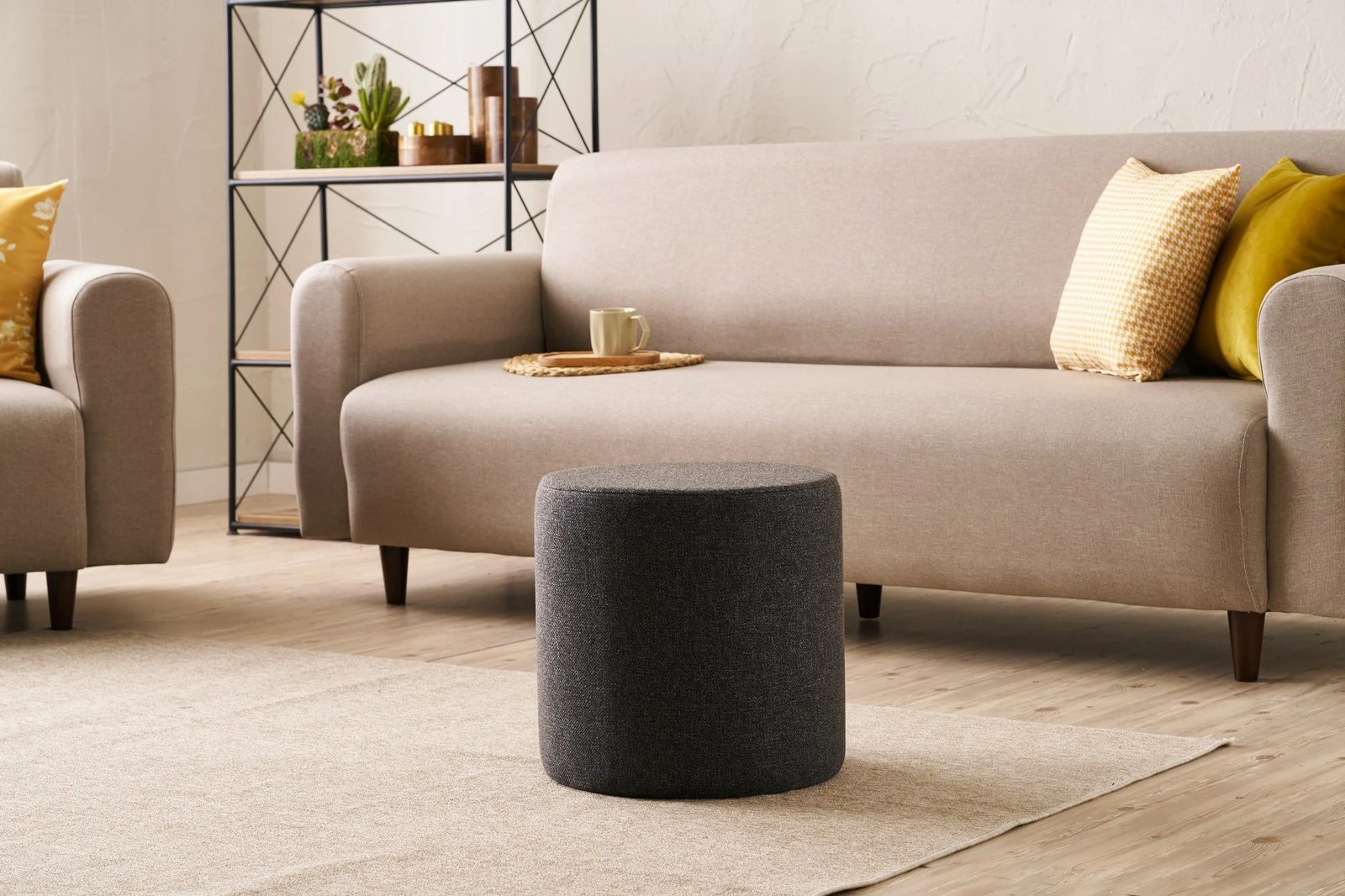 Puf Atelier del Sofa, Bitez, ngjyrë fume