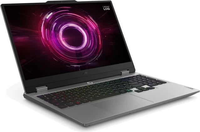 Laptop Lenovo LOQ 15AHP10, 15.6", AMD Ryzen 5, 32 GB RAM, 512 GB SSD, GeForce RTX 5050 8 GB, Luna Grey