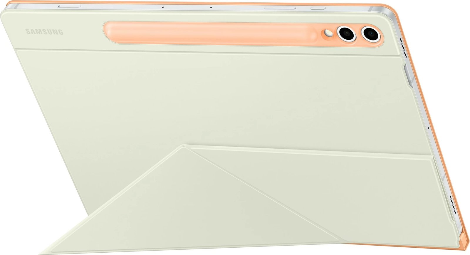 Mbështjellës folio Samsung Galaxy Tab S10+, S9+, S9 FE+, portokalli