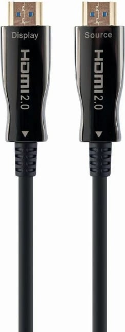 Kabllo HDMI me Ethernet Gembird, AOC Premium, 20m, e zezë