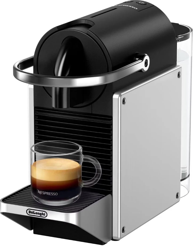 aparat kafeje me kapsula, De'Longhi Pixie EN127.S, 1L, 1260W, argjendtë
