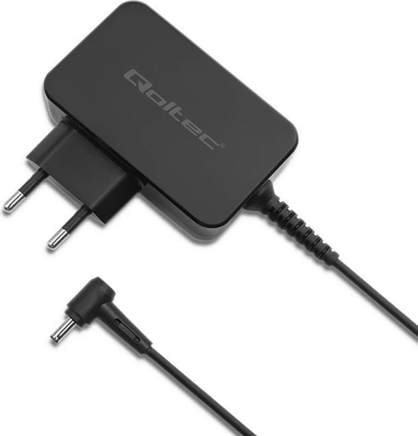 Karikues laptopi Qoltec 52390 për Asus, 33W, 19V, 1.75A, 4.0x1.35 mm, zi