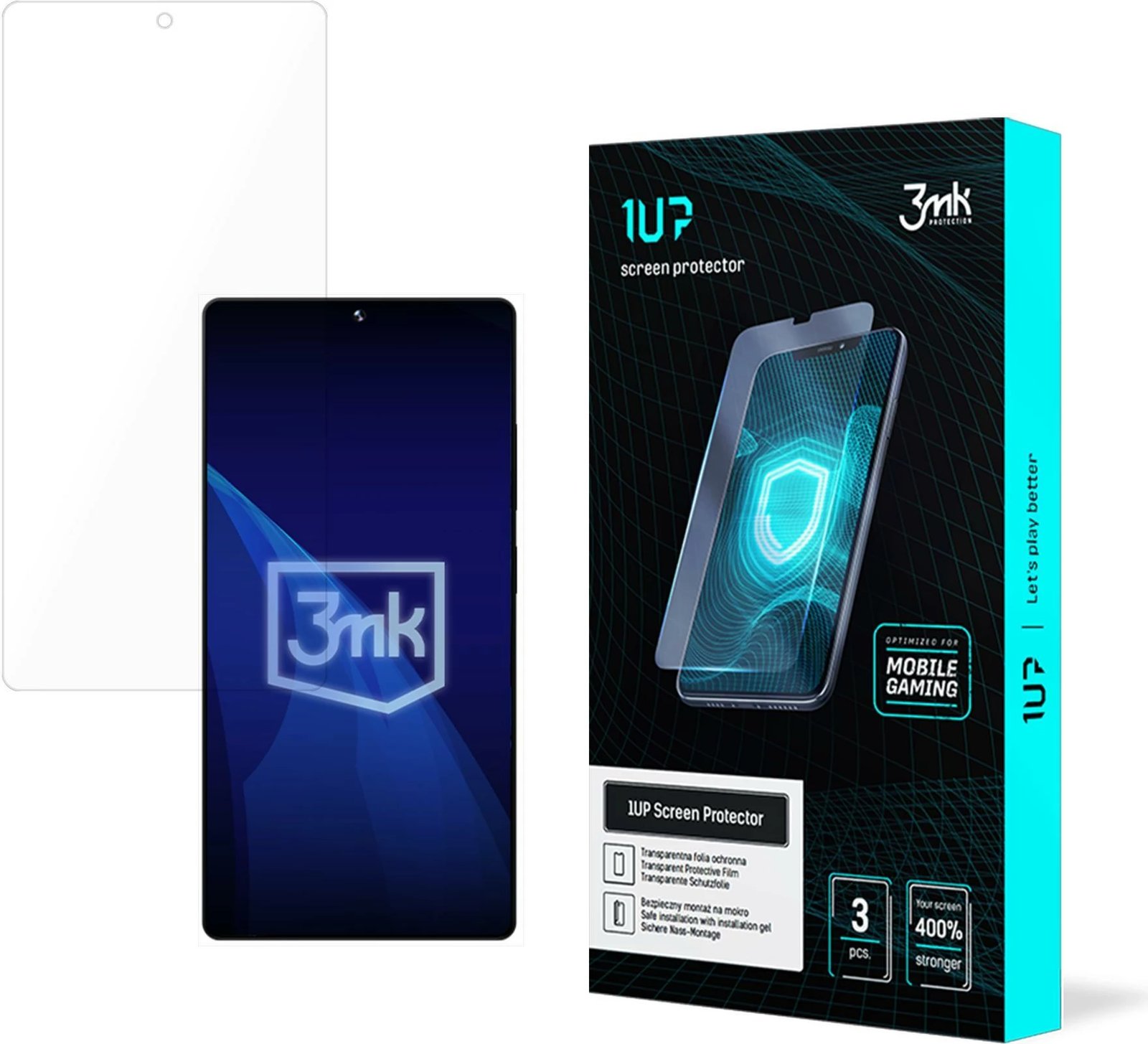 Folie mbrojtëse 3mk 1UP për Samsung Galaxy S25 Ultra, për gaming