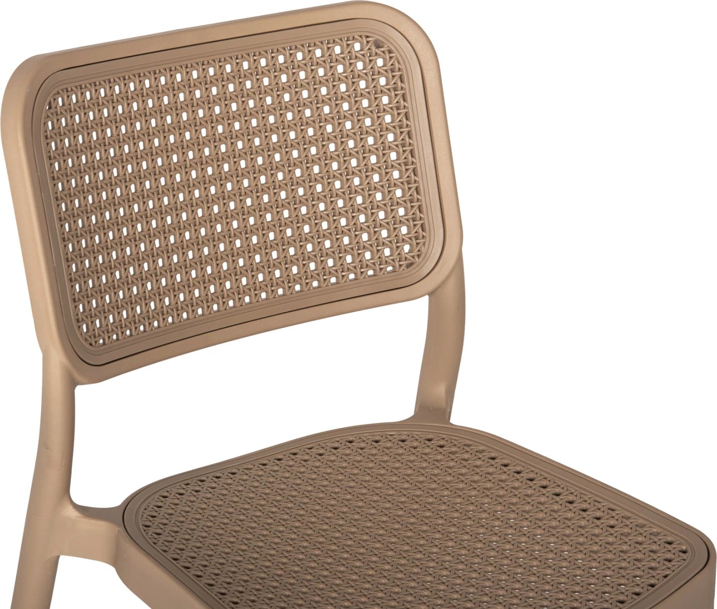 Karrige polipropileni MEKO FH5934.03, ngjyrë kapuçino, 51x52x80H cm Karrige polipropileni MEKO FH5934.03, ngjyrë kapuçino, 51x52x80H cm