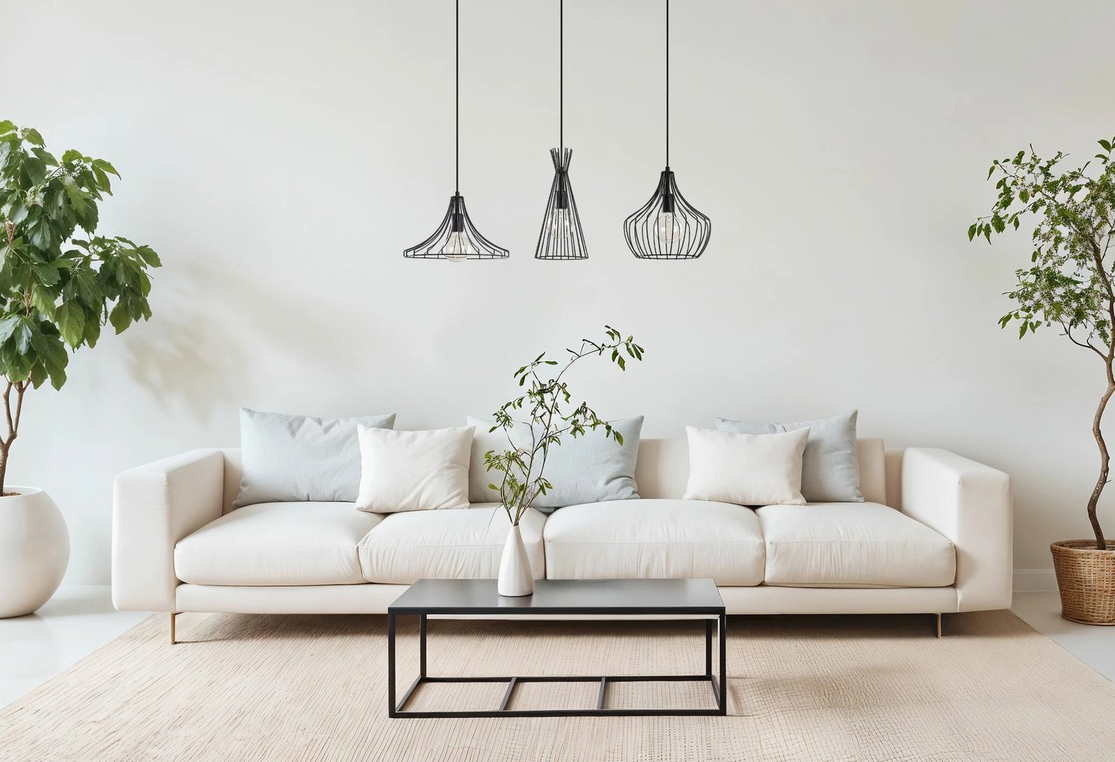 Llambë tavani metalike Opviq, e zezë, 110-011 Llambë tavani metalike Opviq, e zezë, 110-011