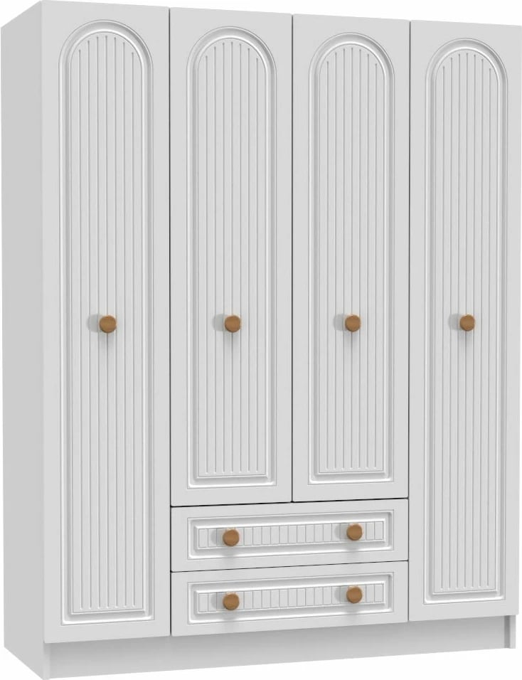 Dollap Skye Decor, i bardhë, Tavero