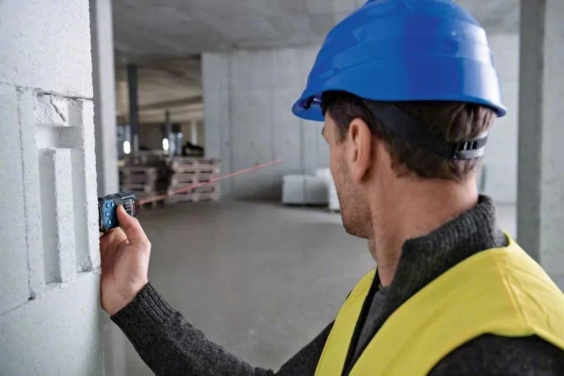 Metër distancë lazer Bosch GLM 50-27 C Professional, 50 m, Blu
